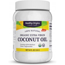 Кокосовое масло, Coconut Oil, Healthy Origins, органическое, 1530 г