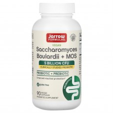Сахаромицеты, Saccharomyces Boulardii, Jarrow Formulas, 90 капсул