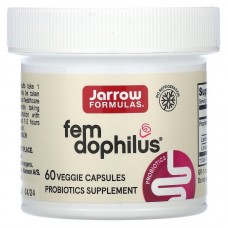 Дофилус для женщин, Women's Fem Dophilus, Jarrow Formulas, 1 млрд КОЕ, 60 растительных капсул