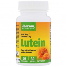 Лютеин, Lutein, Jarrow Formulas, 20 мг, 30  капсул
