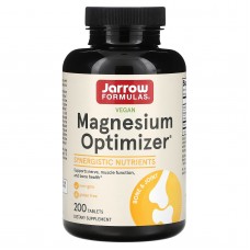Оптимизатор магния, Magnesium Optimizer, Jarrow Formulas, 200 таблеток