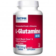 Глютамин, L-Glutamine, Jarrow Formulas, 113 грамм