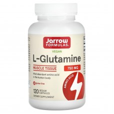 Глютамин, L-Glutamine, Jarrow Formulas, 750 мг, 120 капсул