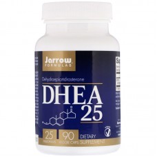 Дегидроэпиандростерон, DHEA 25, Jarrow Formulas, 25 мг, 90 капсул