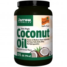 Кокосовое масло, Coconut Oil, Jarrow Formulas, органическое,  946 г