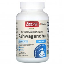 Ашваганда, Ashwagandha, Jarrow Formulas, 300 мг, 120 капсул