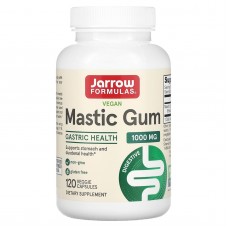 Смола мастикового дерева, Mastic Gum, Jarrow Formulas, 500 мг, 120 капсул