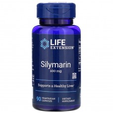 Силимарин, Silymarin, Life Extension, 100 мг, 90 вегетарианских капсул