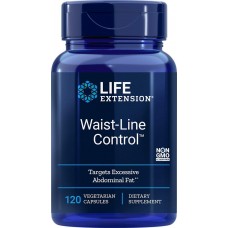 Жиросжигатель брюшной, Waist Control, Life Extension, 120 капсул
