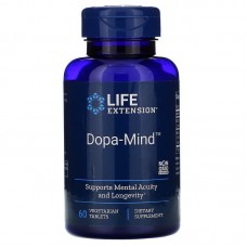 Дофамин: формула для мозга (Dopa-Mind), Life Extension, 60 таблеток
