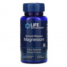 Магний, Magnesium, Life Extension, 60 капсул