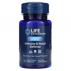 Пробиотики при сезонной аллергии, Florassist Nasal, Life Extension, 30 вегетарианских капсул