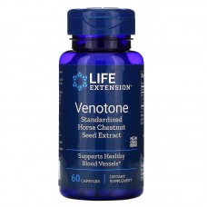 Венотон, Venotone, Life Extension, 60 капсул