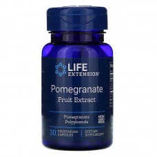 Гранат, Pomegranate, Life Extension, фруктовый экстракт, 30 капсул