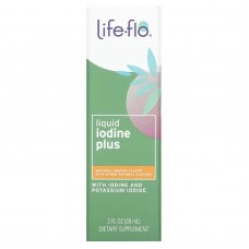 Йод с натуральным вкусом апельсина, Liquid Iodine, Life Flo Health, 59 мл