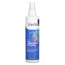 Магниевое масло, Magnesium Oil, Life Flo Health, чистое, спрей, 237 мл