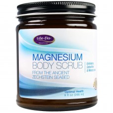 Скраб для тела с магнием, Magnesium Body Scrub, Life Flo Health, 266 мл
