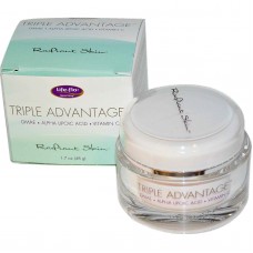 Крем для лица с тройным действием, Radiant Skin, Life Flo Health, (48 г)