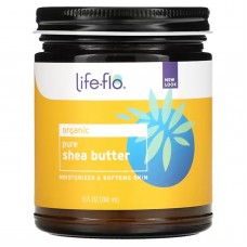 Масло ши для кожи, Organic Pure Shea Butter, Life Flo Health, чистое, органическое, 266 мл