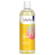 Миндальное масло для кожи, Almond Oil, Life Flo Health, чистое, без запаха, 473 мл