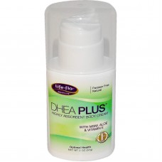 Крем для тела, Body Cream DHEA Plus, Life Flo Health, с ДГЭА, МСМ, алоэ вера и витамином Е,  57 г