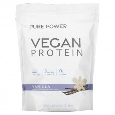 Протеин, Vegan Protein, Dr. Mercola, веганский, со вкусом ванили, 690 г