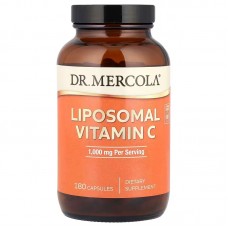 Липосомальный витамин С, Liposomal Vitamin C, Dr. Mercola, 180 капсул (500 мг в капсуле)