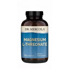 Магний L-треонат, Magnesium L-Threonate, Dr. Mercola, 90 капсул