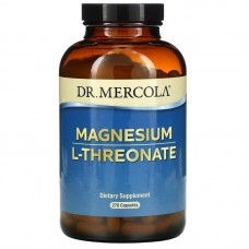 Магний L-треонат, Magnesium L-Threonate, Dr. Mercola, 270 капсул