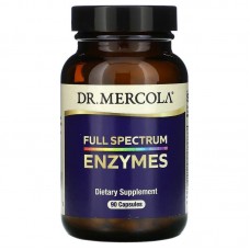 Ферменты полный спектр, Full  Spectrum Enzymes, Dr. Mercola, 90 капсул