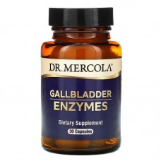 Ферменты, Gallbladder Enzymes, Dr. Mercola, 30 капсул
