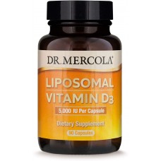 Витамин D3 липосомальный, Liposomal Vitamin D3, Dr. Mercola, 5000 МЕ, 90 капсул