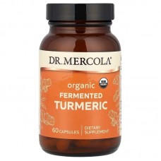 Куркума ферментированная, Fermented Turmeric, Dr. Mercola, 60 капсул