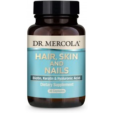 Витамины для волос, кожи и ногтей, Hair, Skin & Nails, Dr. Mercola, 30 капсул