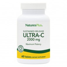 Витамин С, Ultra-C, Nature's Plus, 2000 мг, 60 таблеток