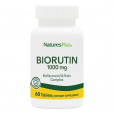 Рутин, Biorutin, Nature's Plus, 1000 мг, 60 таблеток