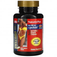 Жиросжигатель, Ultra Fat Busters, Nature's Plus, 60 двухслойных таблеток