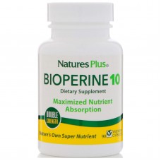 Биоперин, Bioperine, Nature's Plus, 10 мг, 90 капсул