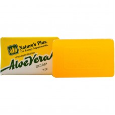 Мыло с Алоэ вера, Aloe Vera Soap, Nature's Plus, 85 г