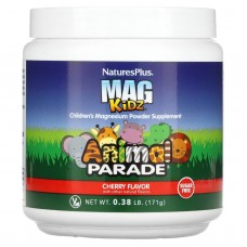 Магний для детей, вкус вишен, Children's Magnesium, Nature's Plus, Animal Parade, 171 г