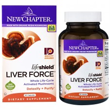 Поддержка печени, Lifeshield Liver, New Chapter, 60 капсул