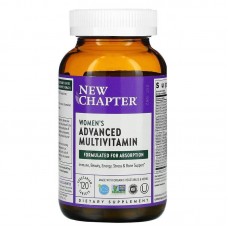 Мультивитамины для женщин, Every Woman Multivitamin, New Chapter, 120 таблеток