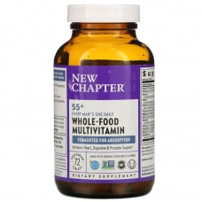 Мультивитаминный комплекс для мужчин 55+, Every Man's One Daily 55+ Multivitamin, New Chapter, 1 в день, 72 вегетарианские таблетки