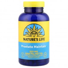 Поддержка простаты 600+, Prostate Maintain, Nature's Life, 250 вегетарианских капсул