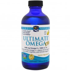 Омега экстра, Omega Xtra, Nordic Naturals, лимонный вкус,  237 мл.