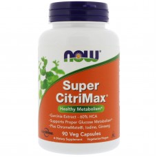 Гарциния управление весом, Super CitriMax, Now Foods, 90 капсул