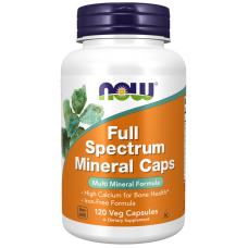 Мультиминералы, Full Spectrum Mineral Caps, Now Foods, 120 вегетарианских капсул