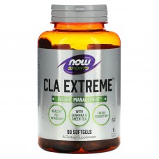 Конъюгированная линолевая кислота, CLA Extreme, Now Foods, Sports, 90 гелевых капсул