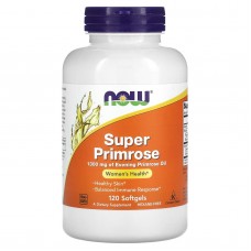 Масло вечерней примулы, Evening Primrose Oil, Now Foods, супер, 1300 мг, 120 гелевых капсул