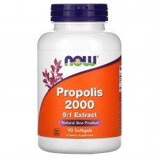 Прополис, Propolis 2000, Now Foods, 90 гелевых капсул